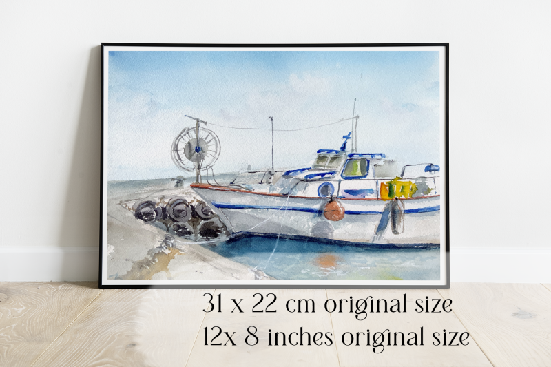 fisherman-039-s-boat-watercolor-print