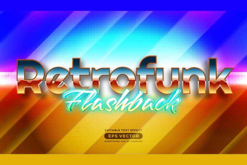 retrofunk-flashback-editable-text-effect-style-with-vibrant-theme