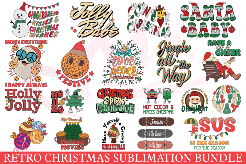 retro-christmas-sublimation-bundle