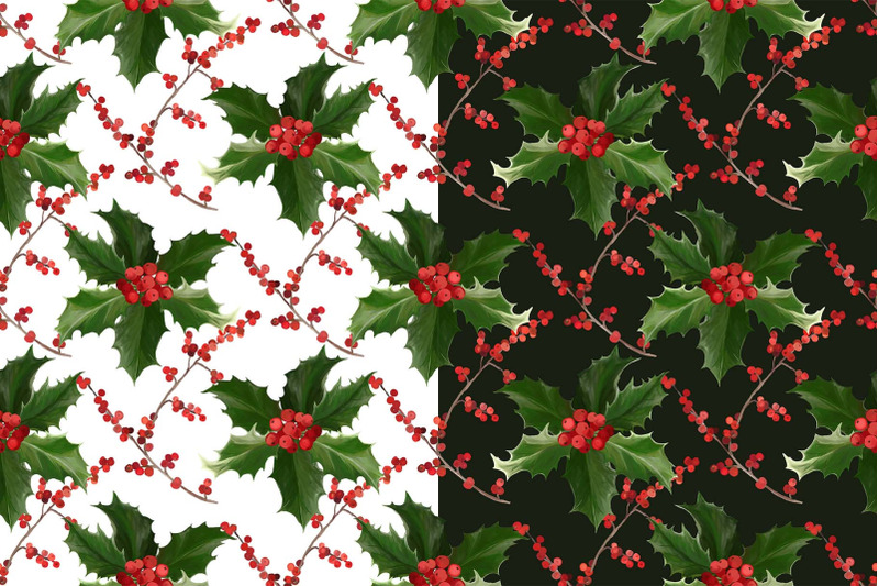 christmas-holiday-digital-paper-jpg-winter-floral-seamless-patterns