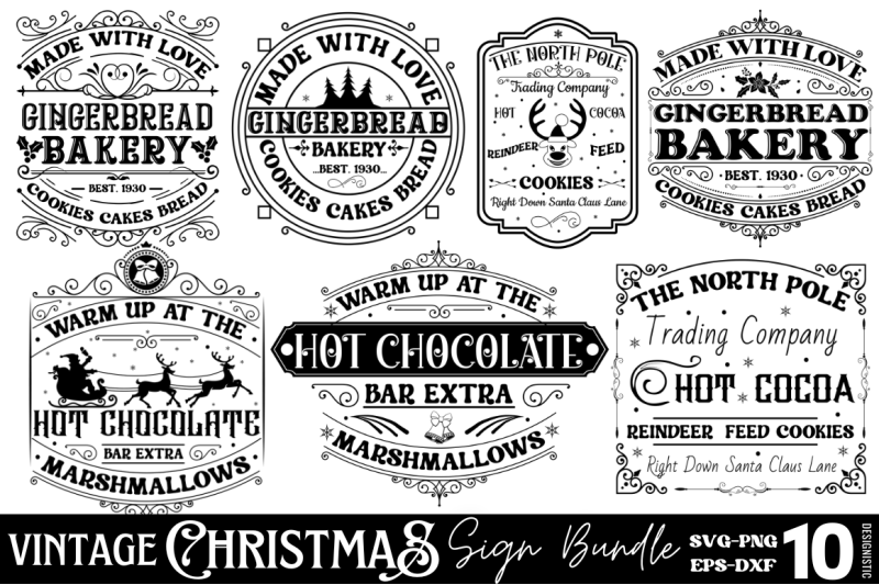 vintage-christmas-sign-svg-bundle