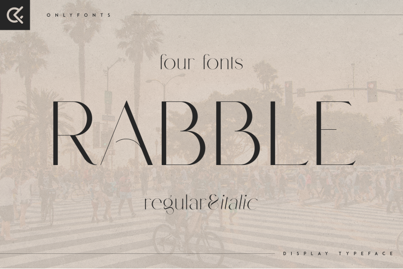 rabble-display-typeface