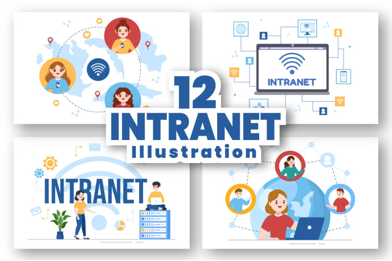 12-intranet-internet-network-connection-illustration