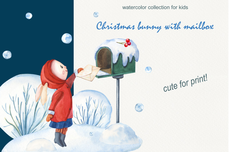 christmas-bunny-with-mailbox
