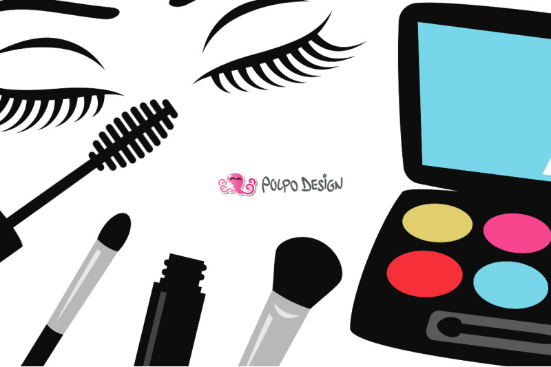 makeup-svg-eps-dxf-and-png