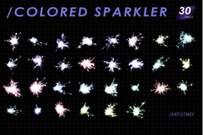 real-sparkler-overlays