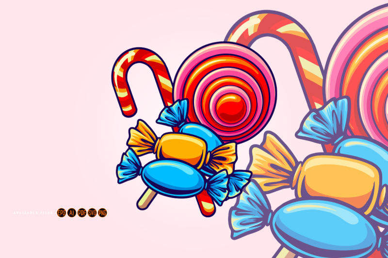 delicious-candy-sweet-lollipop-svg