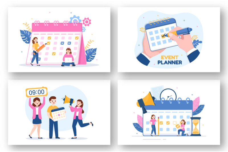 10-event-planner-flat-illustration