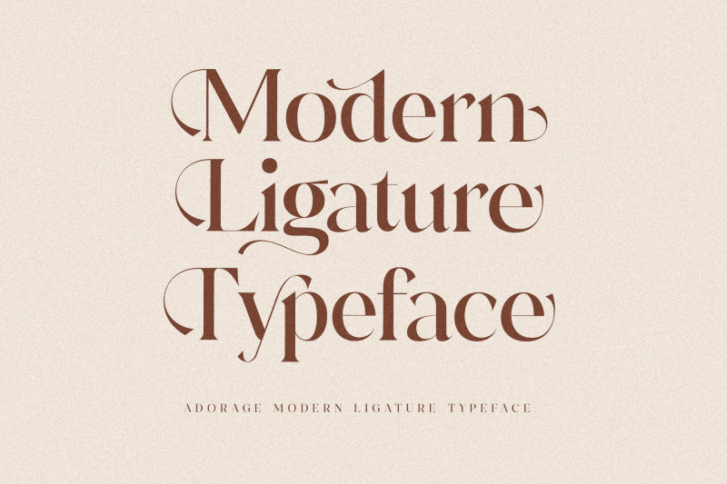 adorage-typeface