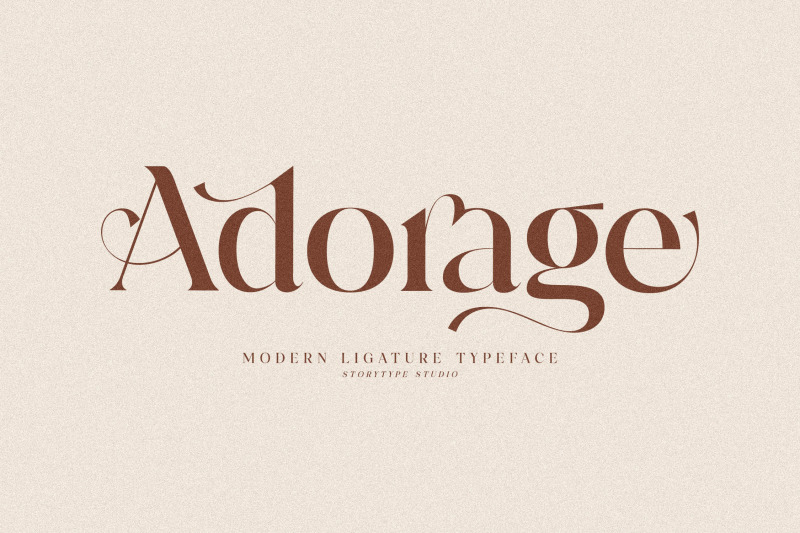 adorage-typeface