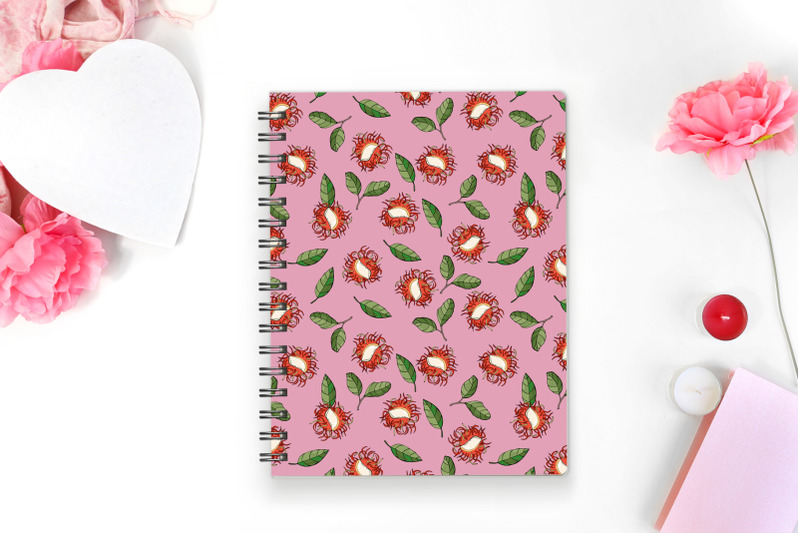 rambutan-digital-paper-seamless-patterns