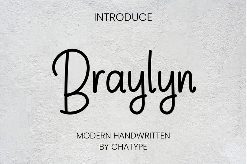 braylyn-script-font