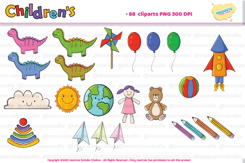 children-039-s-day-clipart-kids-toys