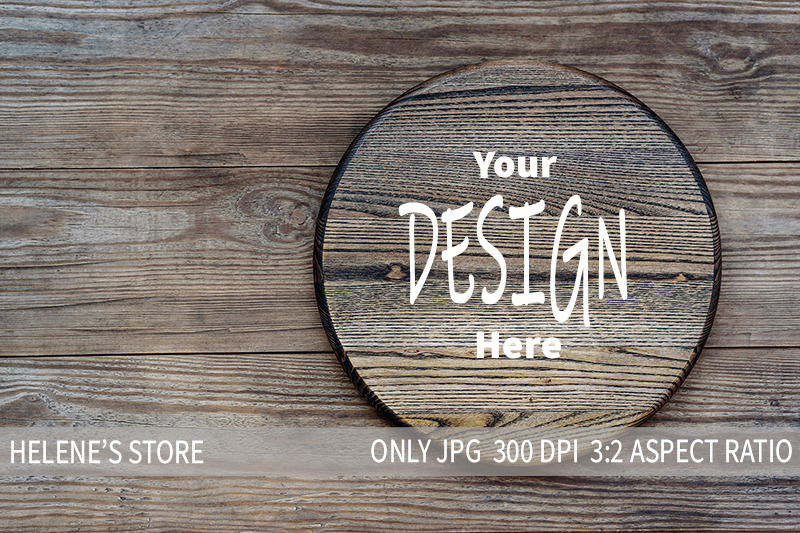 wood-round-sign-farmhouse-mockup