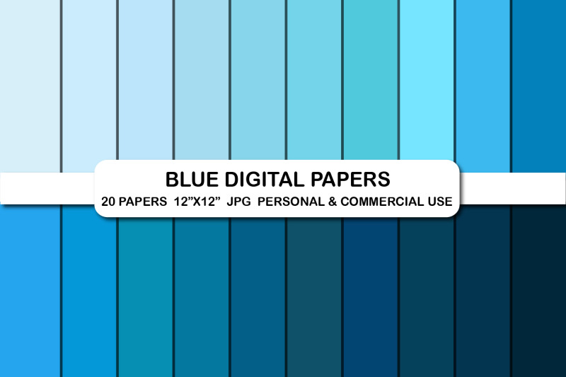 blue-shades-digital-papers-background-light-dark-blue-paper