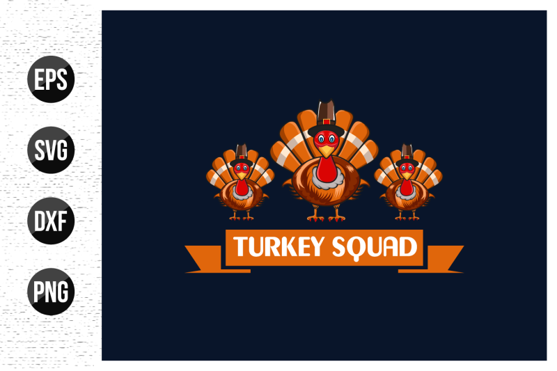 turkey-squad-quotes-with-illustration-graphic