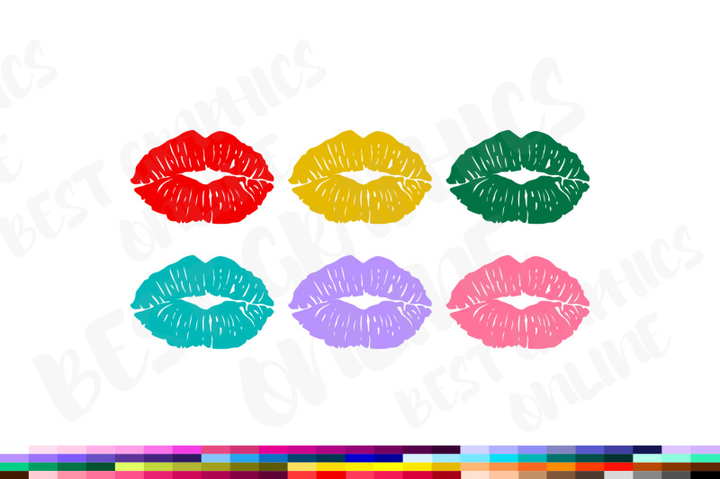 kiss-lips-valentines-clipart-colorful-kisses-planner-clipart