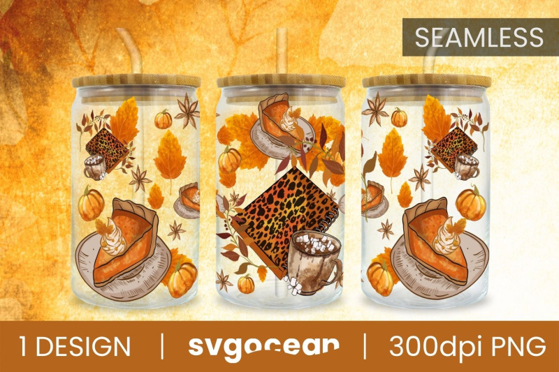 autumn-sublimation-design-nbsp-png-16-oz-libbey-glass