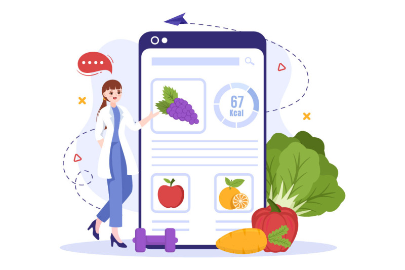 10-nutrition-store-flat-illustration