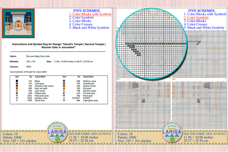 herods-temple-cross-stitch-pattern-nicanor-gate-in-jerusalem