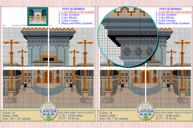 herods-temple-cross-stitch-pattern-nicanor-gate-in-jerusalem