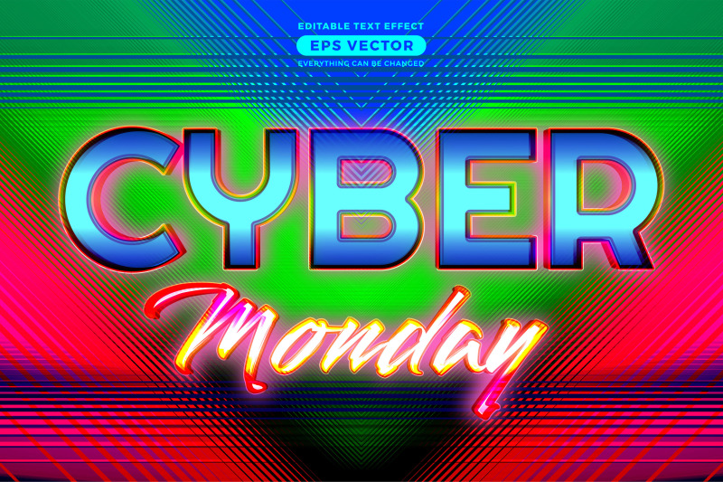 cyber-monday-editable-text-effect-retro-style-with-vibrant-theme-conce