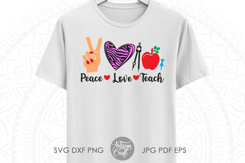 peace-love-teach-svg-peace-love-png-teach-clipart-leopard-print