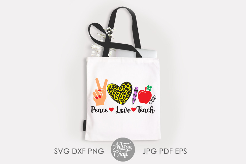 peace-love-teach-svg-peace-love-png-teach-clipart-leopard-print