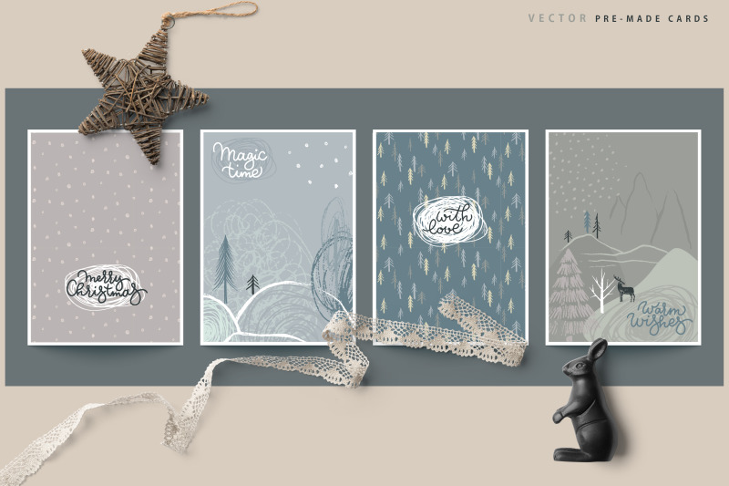 christmas-vector-cards-amp-patterns