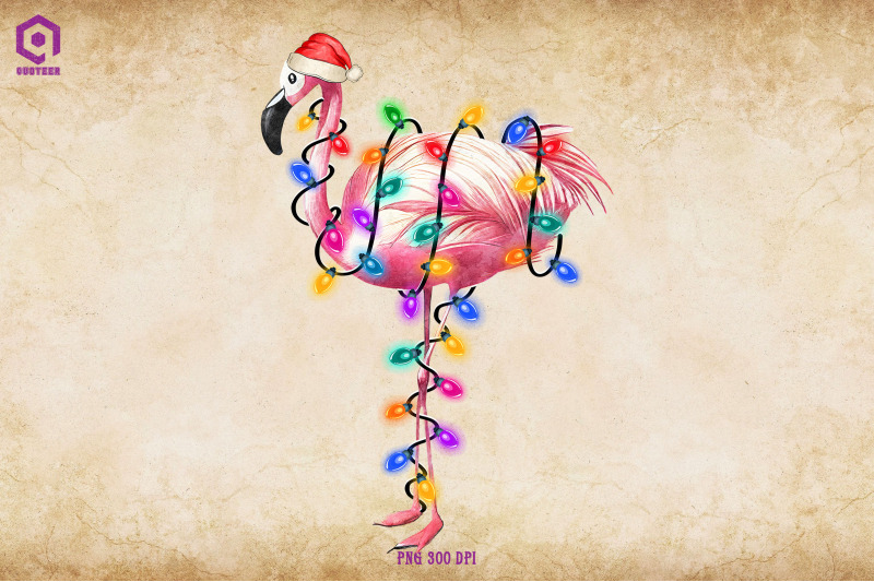 flamingo-christmas-tree-lights