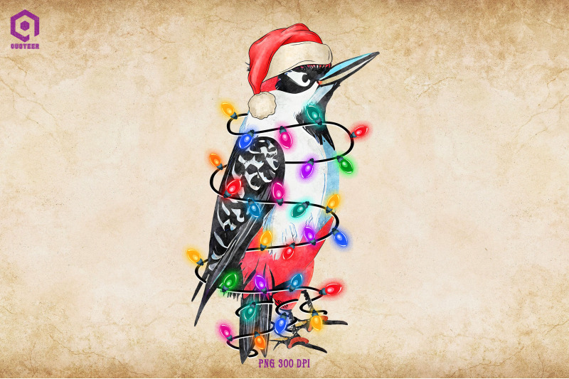 woodpecker-christmas-tree-lights