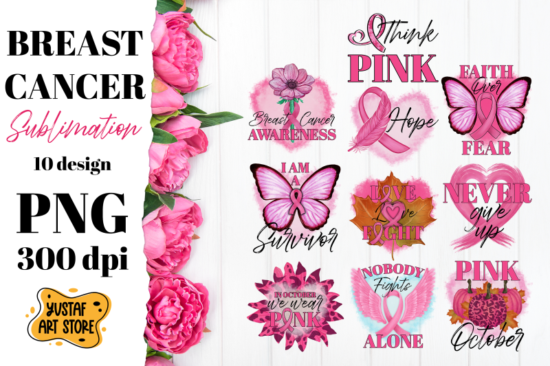 breast-cancer-sublimation-bundle-pink-october-10-png