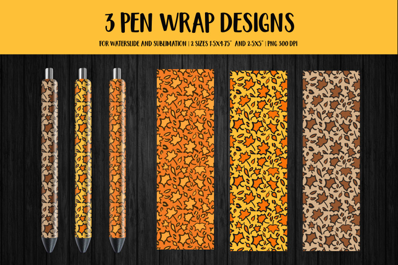 fall-maple-leaves-pen-wrap-sublimation-autumn-pen-wrap-png