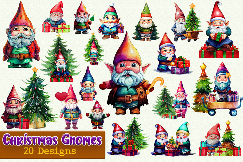 christmas-gnomes-png-bundle
