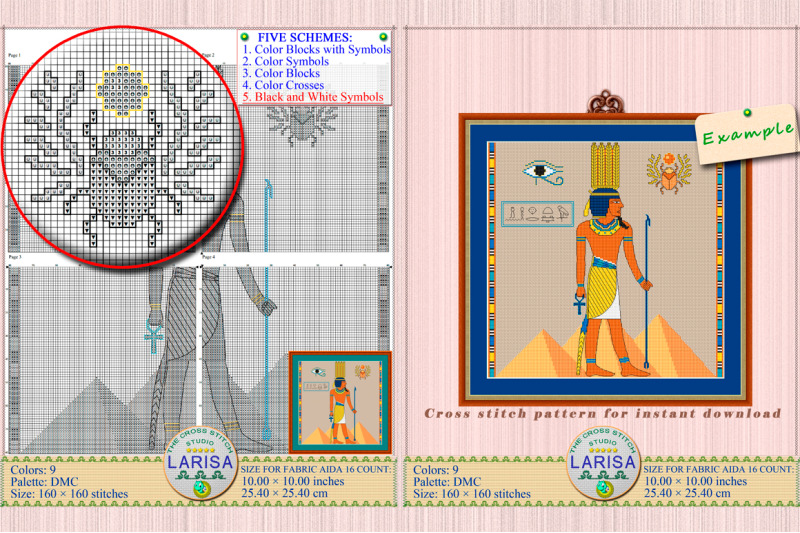 anhur-cross-stitch-pattern-god-of-war-egyptian-god