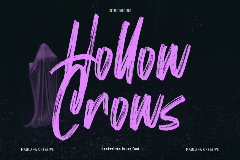 hollow-crows-handwritten-brush-font