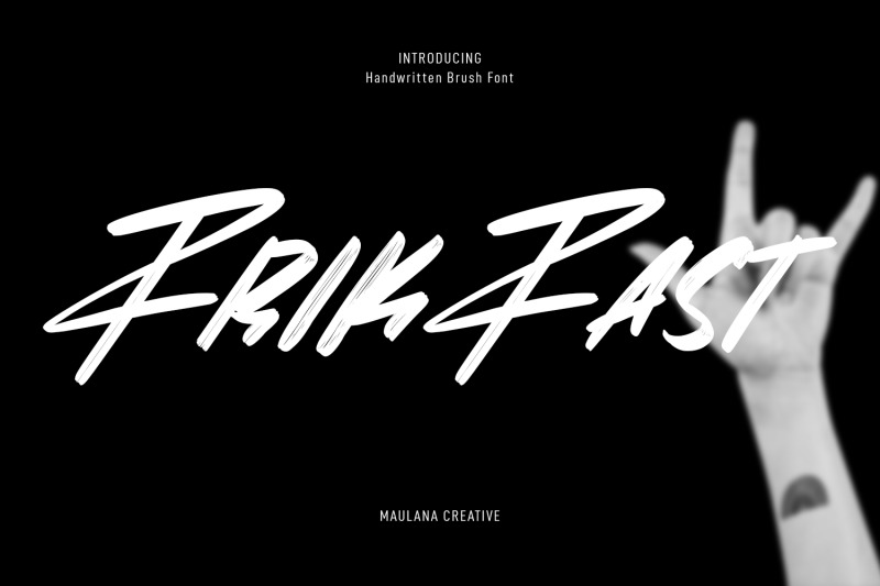 frikfast-brush-scipt-font