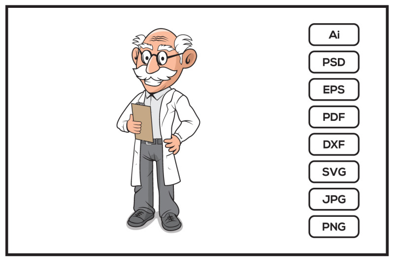 professor-old-man-cartoon-character-design-illustration