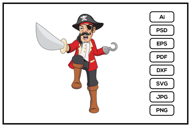 cartoon-of-pirates-design-illustration