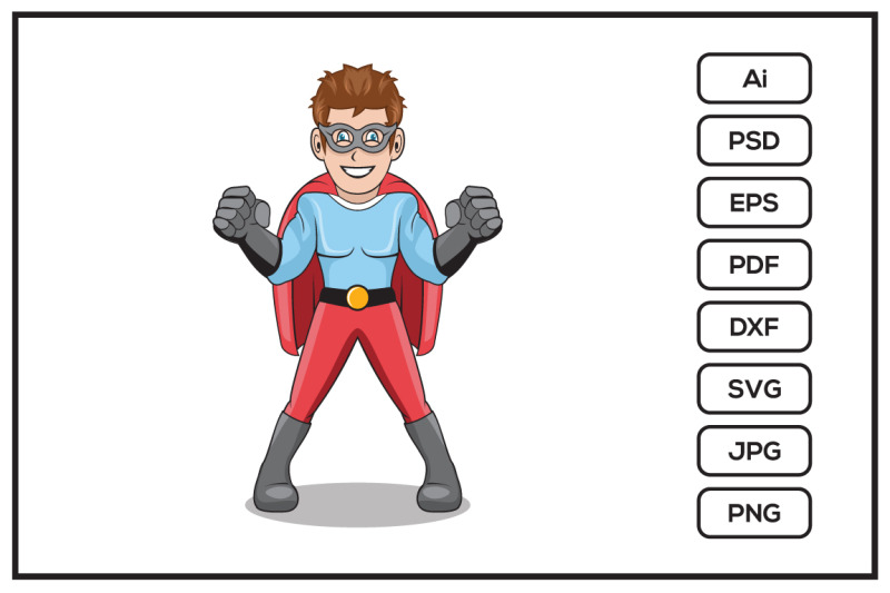 super-hero-character-cartoon-design-illustration