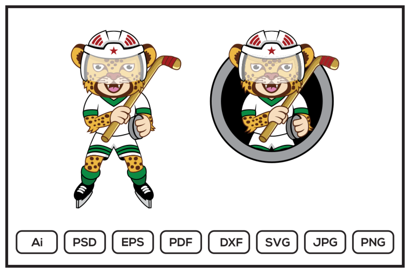 cheetahs-hockey-player-cartoon-character-design-illustration