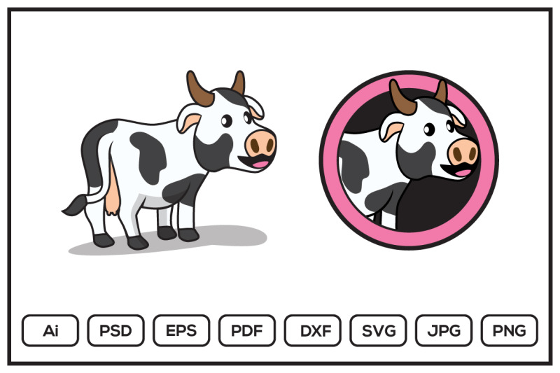 cute-cow-cartoon-character-design-illustration