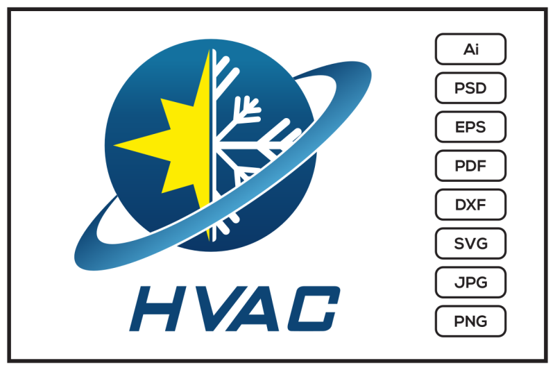 hvac-logo-design-illustration