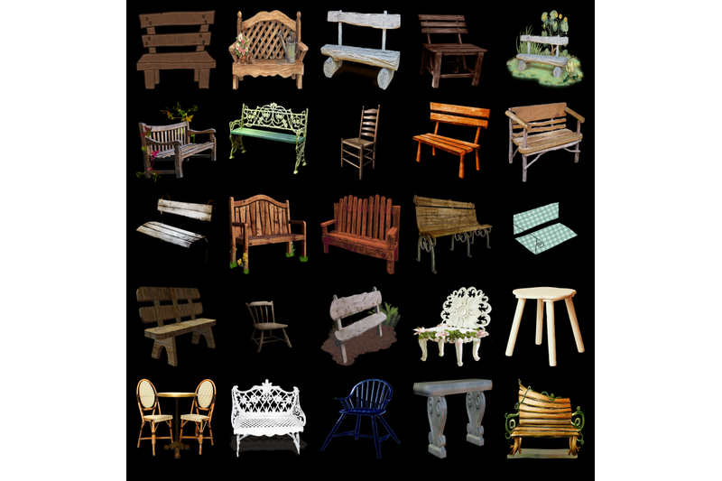 200-benches-transparent-png-photoshop-overlays-backgrounds