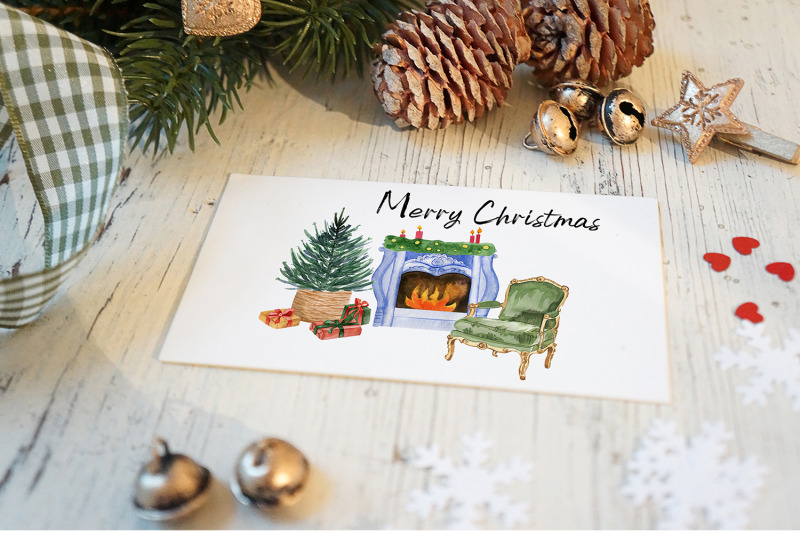 watercolor-christmas-clipart-scene-creator