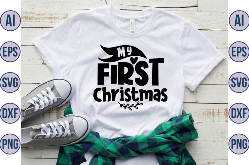 my-first-christmas-svg