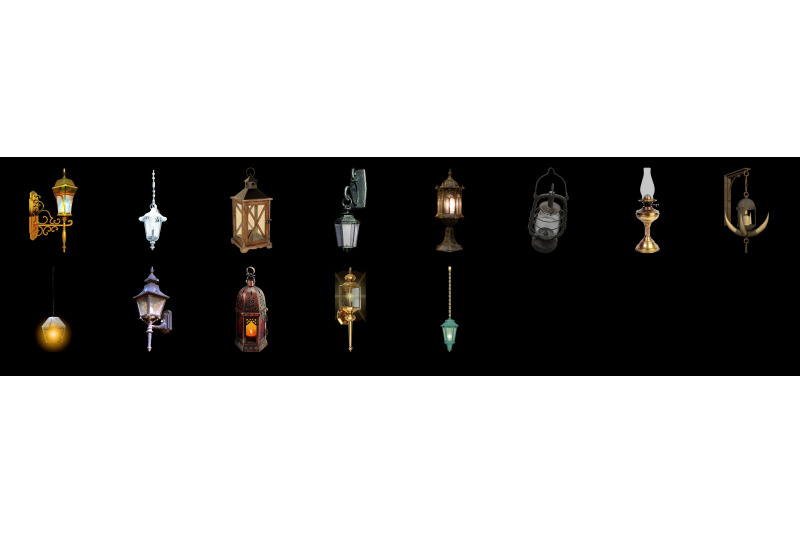300-lanterns-and-lamps-transparent-png-photoshop-overlays-backgrounds
