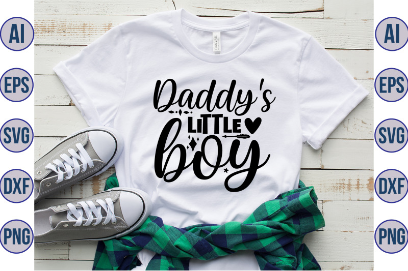 daddy-039-s-little-boy-svg