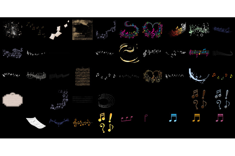 350-music-notes-transparent-png-photoshop-overlays-backgrounds