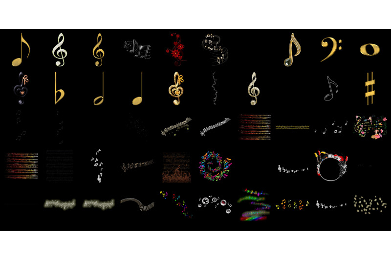 350-music-notes-transparent-png-photoshop-overlays-backgrounds